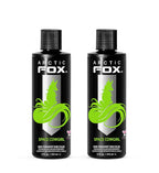 Arctic Fox Semi-Permanent Hair Dye, Vegan & Cruelty-Free, Vibrant Green Hair Color, Ammonia-Free, Peroxide-Free, Conditioning Formula, Space Cowgirl, 8 Fl Oz (Pack of 2)