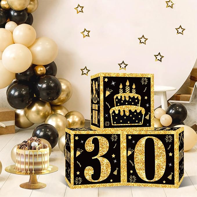 DataMoon 30th Birthday Decorations Boxes - Image 2