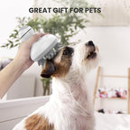 COMFIER Cordless Scalp Massager Hair Growth,Electric Head Massager Scalp Stress Relax with4 Soft Silicone Massage Heads,Waterproof Hair Massager Scalp,Dog&Cat Massager,Gifts for Him Her