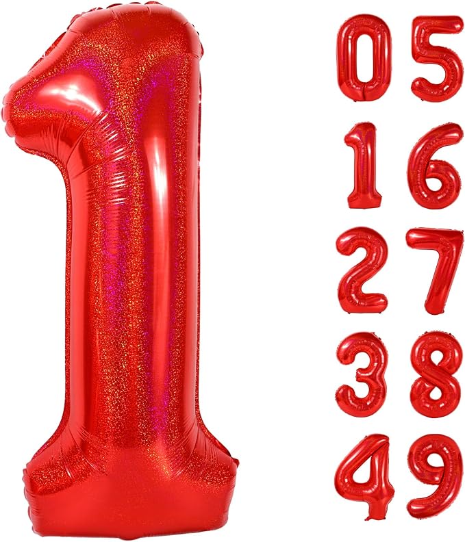 Laser Red 1 Balloon by IWERP