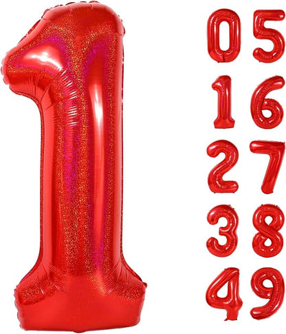 Laser Red 1 Balloon by IWERP