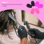 3 Pairs Earmuffs Silicone Ear Dryer Ear Protectors for Hairdressing Hair Perm Dye Highlight