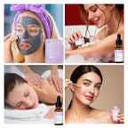 Lavender 23 Pcs Facial Skin Care Set, Luxury Bath and Body Gifts for Women, Spa & Self-Care Gifts, Peptide Sheet Mask, Eye Mask, Present, Birthday, Christmas, Valentines, Mother Day, Bridal Shower