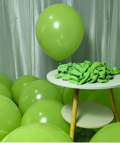 90 Pack Light Green Balloons 18 inch Green Latex Big Balloons - Image 5