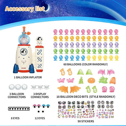 nicknack Space Rocket DIY Balloon Animals Kit - Image 6