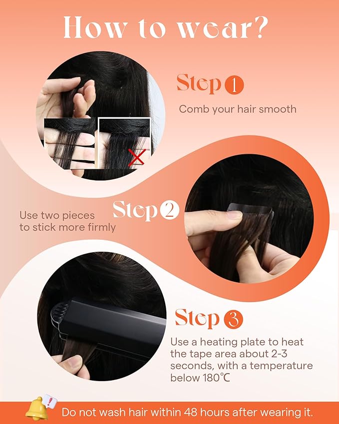 Sunny Hair Blonde Tape in Hair Extensions Human Hair Remy Hair Extensions Real Human Hair Tape in 16inch Human Hair Extensions Tape in 10Pcs 25g