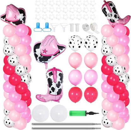 Gejoy 2 Sets Cowgirl Balloon Column Kit by Gejoy