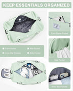 Gym Bag Womens,Travel Duffel Carry on Bag Sport Tote Bag Weekend Overnight Bag