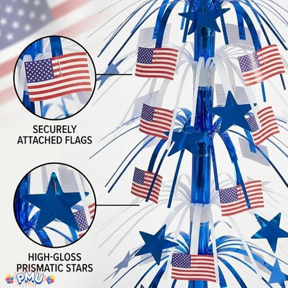 PMU 6 Pcs 21 Inch Patriotic Centerpieces - Image 4