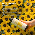Nature Packaged Sunflower Carrier Oil (1Gal) - Direct from EIR Oils' Farmland in the Sunny Fields of Spain - 100% Pure Carrier Oil for Hair, Face, and Skin