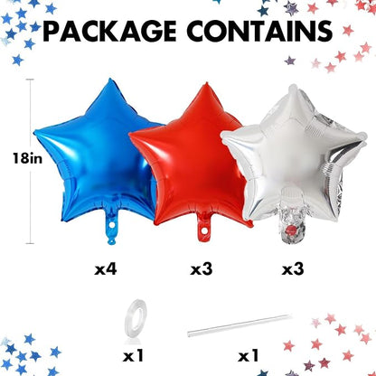 FEYG Star Balloons, Self-Sealing, - Image 2
