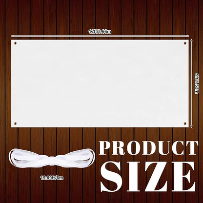 Zonon Large Blank Banners And Signs Polyester Oxford Cloth Sublimation Banner - Image 3