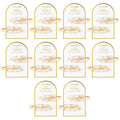 Aileam 20PCS Bridesmaid Hair Clips, Creaseless Glitter Hair Clips for Bride Women Girls, Perfect Bridal Hairstyle Accessories