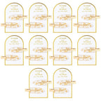 Aileam 20PCS Bridesmaid Hair Clips, Creaseless Glitter Hair Clips for Bride Women Girls, Perfect Bridal Hairstyle Accessories