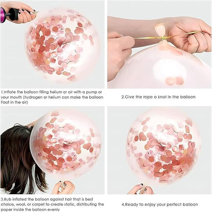 Rose Gold Balloons - Image 3