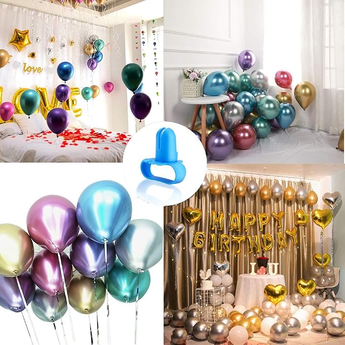 4 Pieces Balloon Tying Tool Device Balloons Knot Tools - Image 6