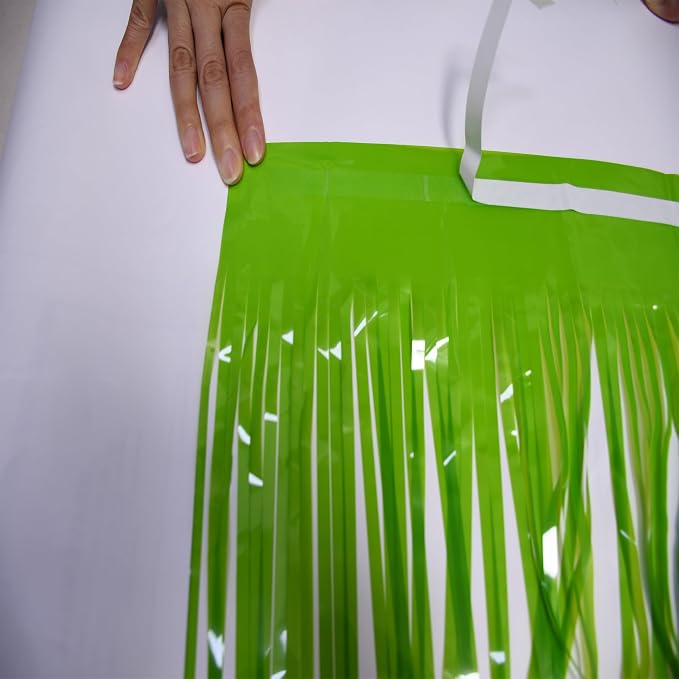 BRAVESHINE Pastel Green Streamers Party Backdrop Decorations 2 Pack | 3.2x8.2ft - Image 9