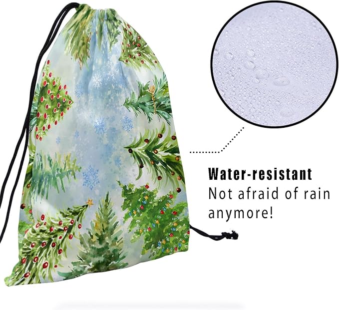 Watercolor Winter Trees Grips Bag - Image 4
