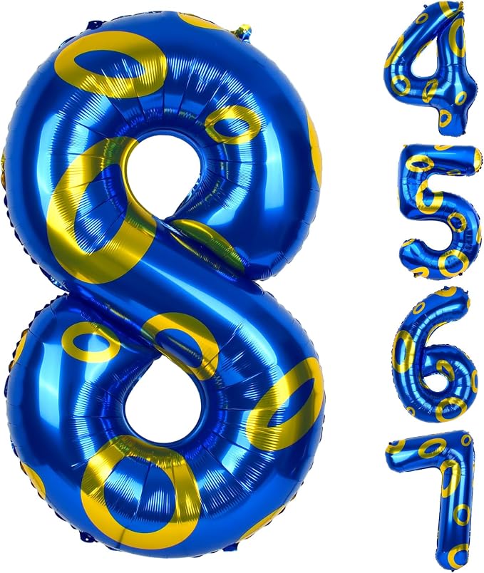 40 Inch Large Vibrant Foil Balloons by AXBMM