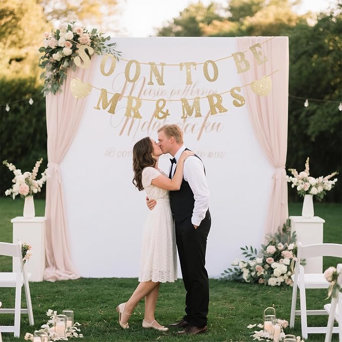 Soon To Be Mr & Mrs Sign Banner - Image 6