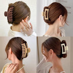 8 Pcs Hair Claw Clips for Women Hair Clips for Women | Claw Clips for Thick Hair Clips for Non Slip Strong Hold | Hair Accessories for Girls