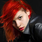 Kids Temporary Hair Color Wax, Natural Hair Strong Style Gel for Party, Cosplay, Masquerade etc. (Red)