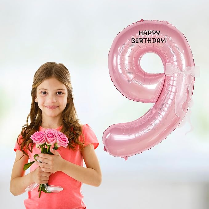 Happy birthday Big Number Balloons Foil Birthday Balloon Number Balloons Happy - Image 3