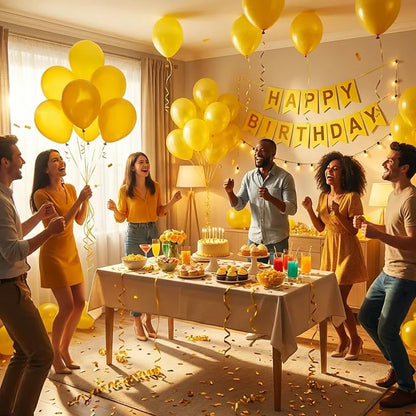 Yellow Balloons Arch Kit - Image 2