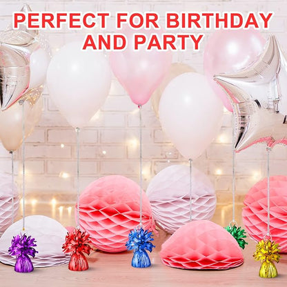 Yunsailing 25 Pcs Heavy Metallic Balloon Weights - Image 5