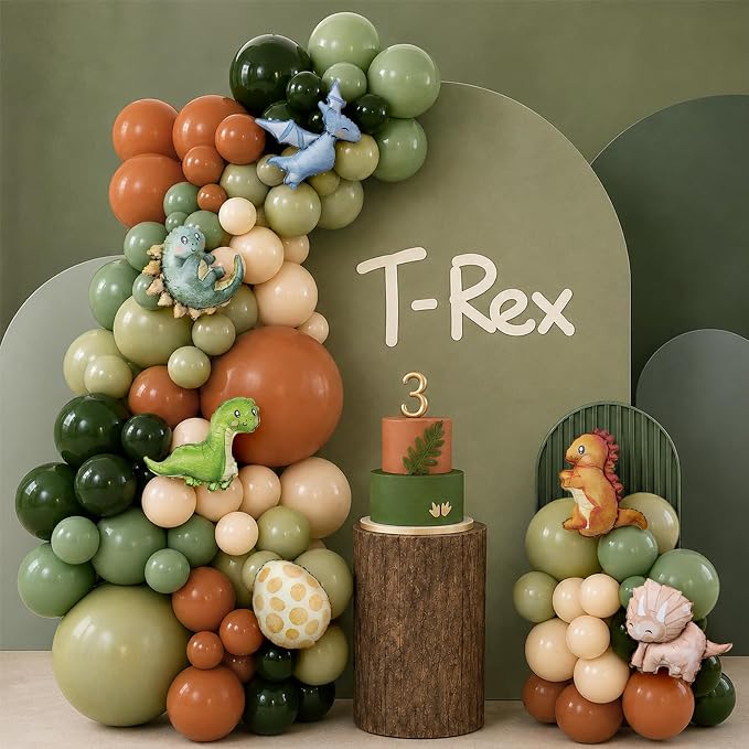 Dinosaur Balloon Arch Kit by Unknown