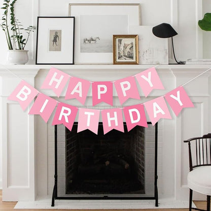 Happy Birthday Banner Birthday Party Banner NO DIY Happy Birthday Sign | - Image 7