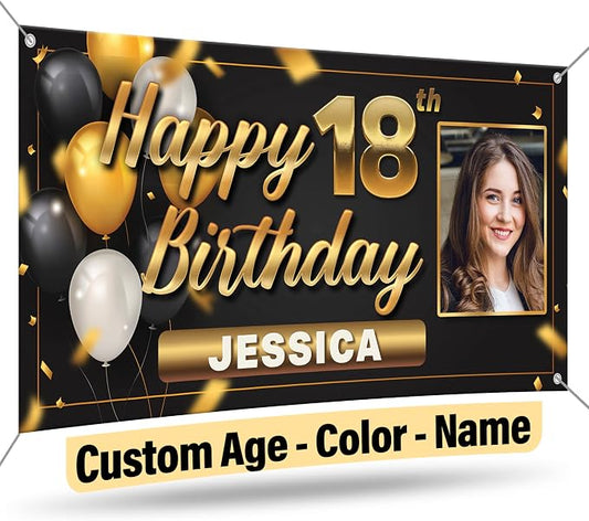 Custom Birthday Banner by DOT4DOT by Dot4DotPrinting