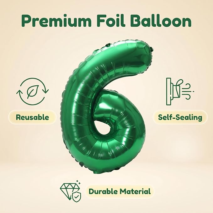 YPSelected 32 Inch Large Foil Helium Number Balloon Birthday Wedding Party 0-9 - Image 7