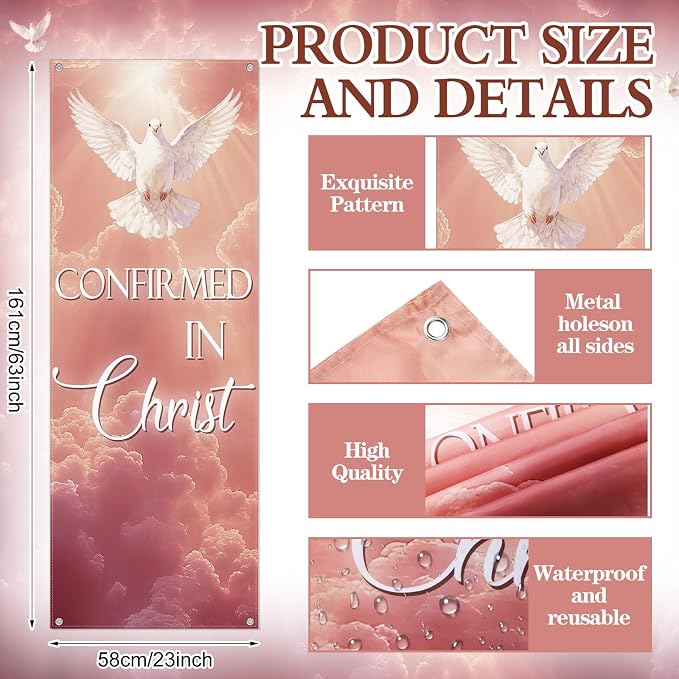 Hahafelt Confirmed in Christ Banner - Image 2