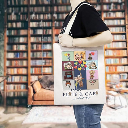 TSOTMO House Movie Merch Cartoon Couple Tote Bag Valentine Love - Image 2