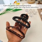 Big Hair Claw Clips, 4.3 Inch Large Non-Slip Unbreakable Hair Clip Claw for Women Thick Curly Long Hair, 2 Pack