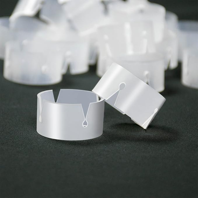 100pcs Ring Clips for Balloon Stand/Columns/Arches/Tower, Plastic Ties for Arch by JINUPHION