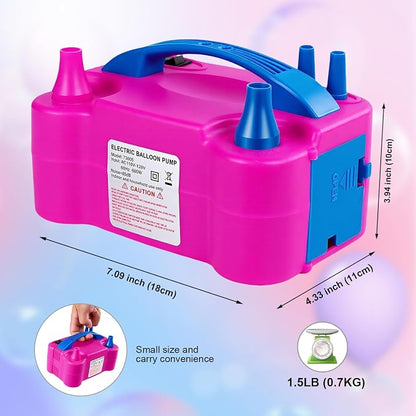 Electric Balloon Pump Dual Nozzle 110V 600W - Image 3