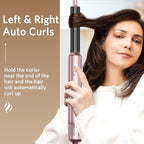 Air Styler Hair Dryer Brush - 6 in 1 Hair Styler Ionic Auto Wrap Hot Air Curler Blow Dryer Brush, 38m/s High Speed Blowout Airflow Hair Dryer Multi Styler Fast Drying Styling for Curly/Straight Hair