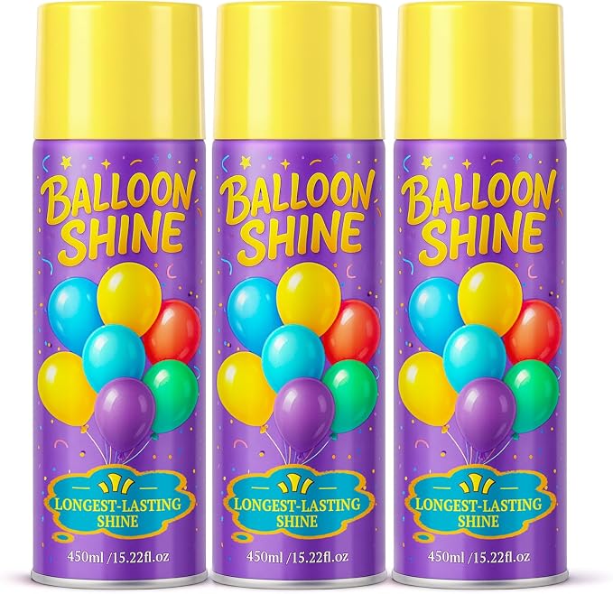 Balloon Shine Spray 15 oz : Silicone High Gloss by BERIOVE