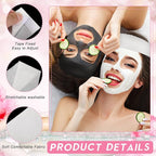 Hanaive 120 Pieces Disposable Headbands for Facials Spa Headbands with Convenient Closure Stretch Non Woven Skin Care Hair Band Soft for Women Salons Face Washing, Shower, Pink, Black, White