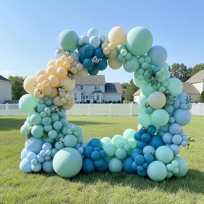 163Pcs Under The Sea Balloon Garland Arch Kit - Image 4