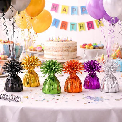 ROYALHOUSE Metallic Wrapped Balloon Weights - Image 7