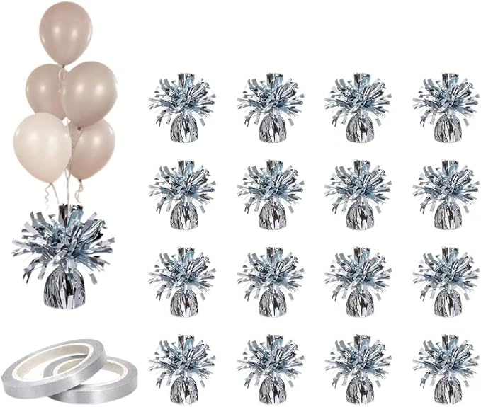 balloon weights are perfect for parties, weddings. Each pack includes 16PCS by Unknown