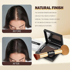 New Root Touch Up Hair Color,Hair Fibers for Thinning Hair,Cruelty Free Hairline Powder - Instantly Cover Touch Up, Hair Color Root Touch Up Powder, Hair Thickener for Women & Men (Med Brown)