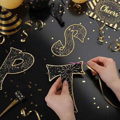 Kosiz 116 Pcs DIY Letter Custom Banner Customizable Banner Kit Graduation - Image 3