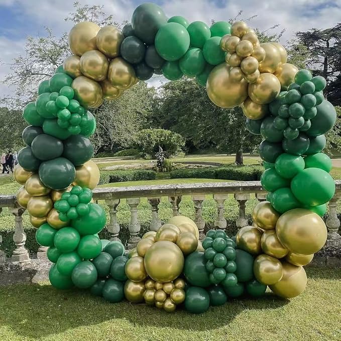 Green Latex Balloons, Graduation, Baby Shower, Christmas Party Decorations - Image 4