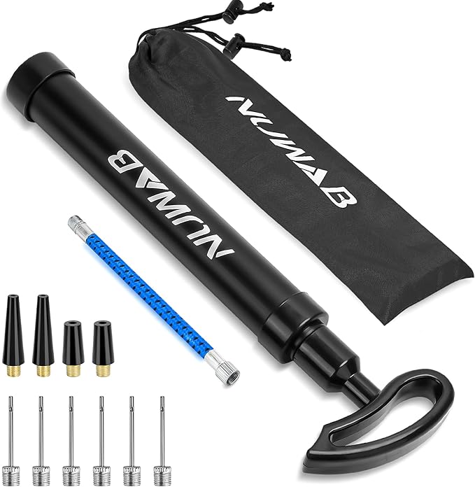 NUWAB 10.6 Inch Ball Pump, Lightweight Portable Hand Air Pump | NUWAB Ball Pump by NUWAB