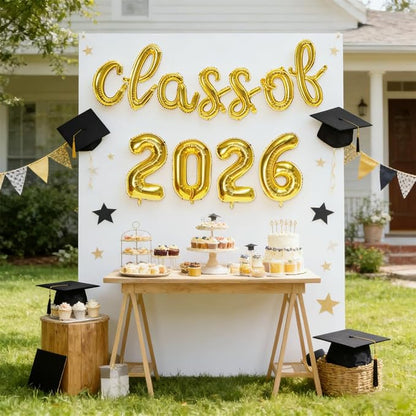 Class of 2026 Graduation Balloons, Grad Party Supplies, Balloon Banner - Image 3