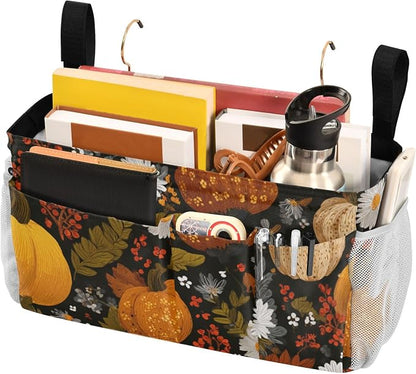 Bedside Caddy Metal Frame Hanging Organizer Bunk Bed Dorm Accessories Hook And - Image 3